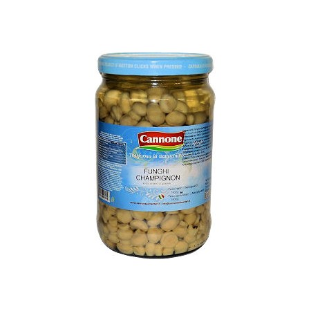 FUNGHETTI CHAMPIGNON IN OLIO VASO KG.1,6